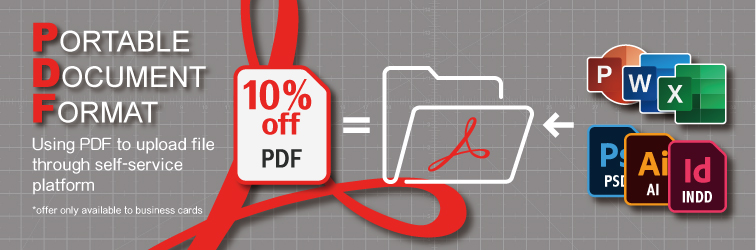 PDF to upload file 10% off